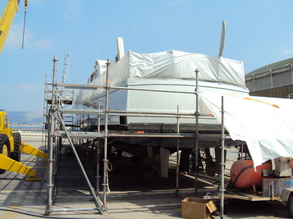 réparation bateau aluminium